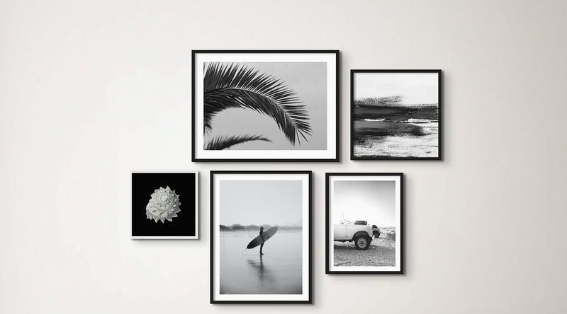 HOW TO CREATE A GALLERY WALL Beach House Art