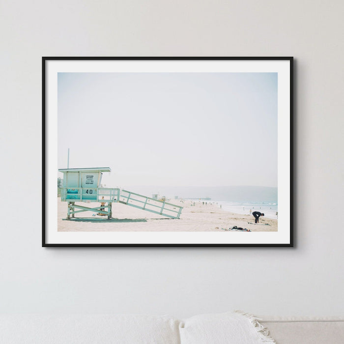 Lifeguard Hut Photo | Lifeguard Hut Photography Print - Unframed Wall Art