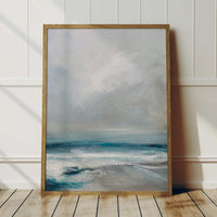 Spectral Light | Coastal Visions Sea Painting Print - Unframed Print - beach painting