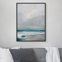 Spectral Light | Coastal Visions Sea Painting Print - Unframed Print - beach painting