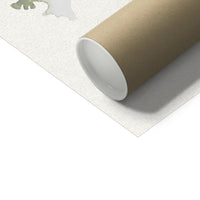 Set of Three Green Seaweed Prints - Unframed