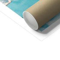 Fishing Boat Painting, Key West | Vintage Boat Painting Wall Art - Unframed Art Print