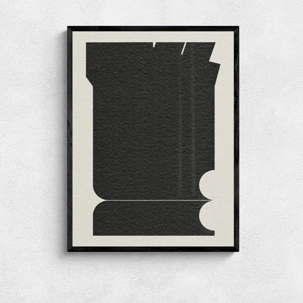 Bauhaus Frigate: Bauhaus Art Print - Unframed - Beach House Art
