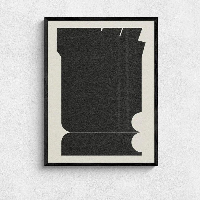 Bauhaus Frigate: Bauhaus Art Print - Unframed - Beach House Art