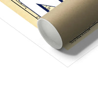 It's Margate or Nowhere (Kent Map) Vintage Map Art - Unframed - Beach House Art