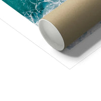 Jade Surfer (Aerial Beach Photography) - Unframed - Beach House Art