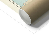 Custom Map Print of Liverpool | Personalised Map Print | Map Prints in pink font - Unframed Wall Art