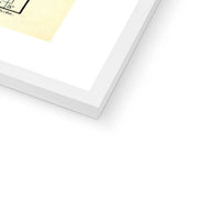 Map Print of South Wales | A beautifully coloured Vintage Map print of Wales - Framed wall art