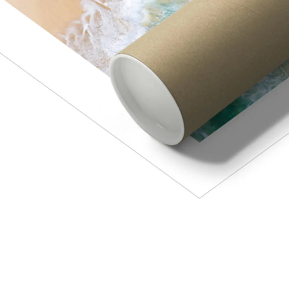 Sapphire Beach (Aerial Beach Photography) - Unframed - Beach House Art