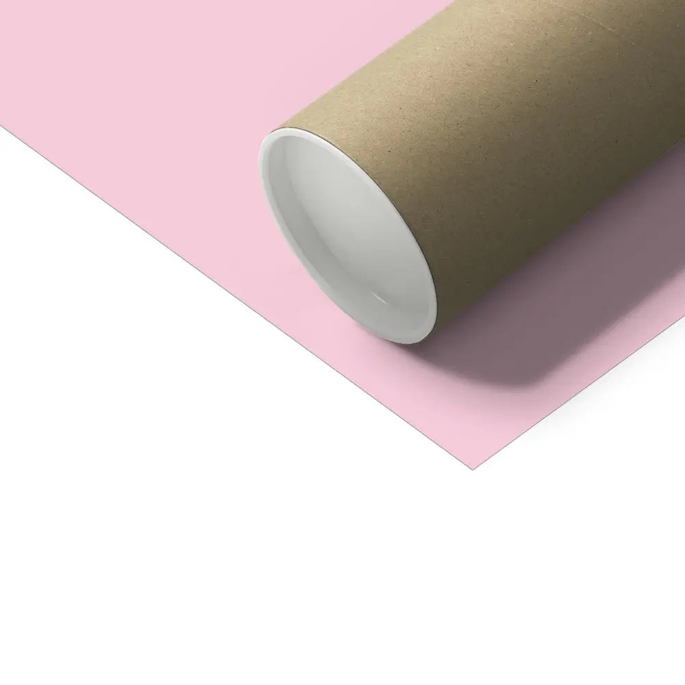 So Fresh - Pink Bathroom Typography Art Print - Unframed Wall Art