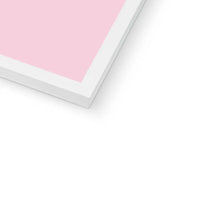 So Fresh - Pink Bathroom Word Art Print - Framed Bathroom Wall Art