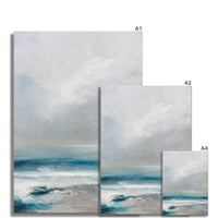 Spectral Light | Coastal Visions Sea Painting Print - Unframed Print - beach painting