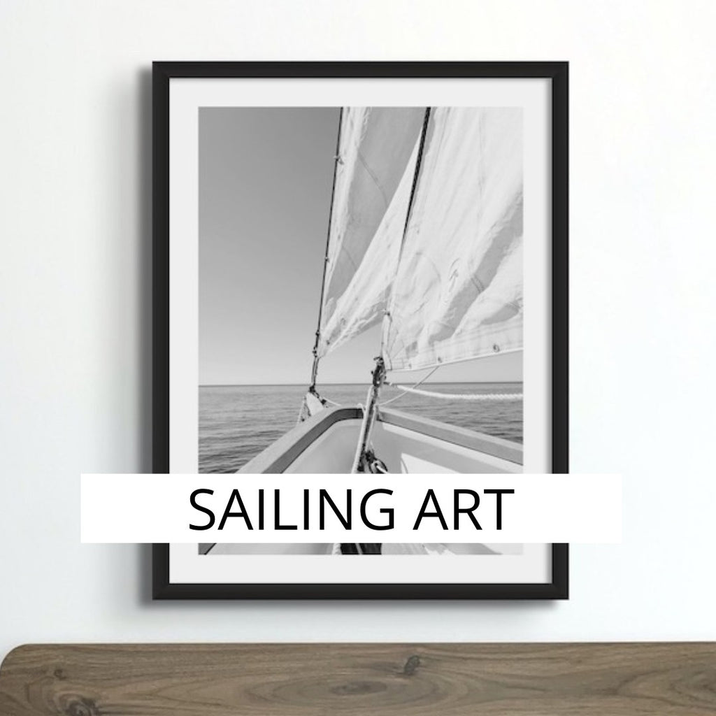Sailing Wall Art Prints Beach House Art