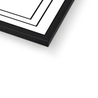 Custom Artwork - Framed Canvas (Portrait) Framed Print