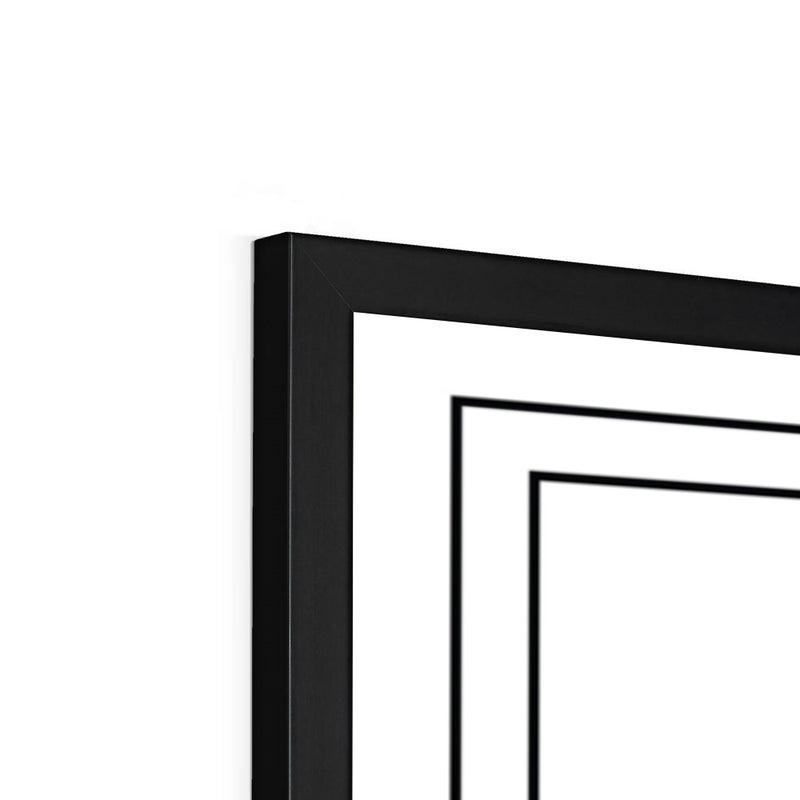Custom Artwork - Framed Canvas (Portrait) Framed Print