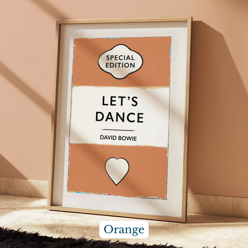 Custom Song Print | Choose from 8 Colours