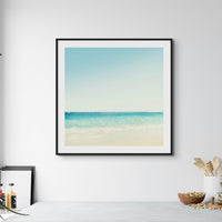 Beach Edge Photo | Photography Print - Unframed Wall Art 