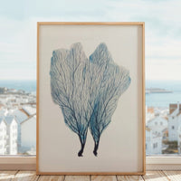 Sea Fan Watercolour Coral Painting | Coral Art | No 1 - Unframed