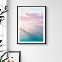 Surf Swell | Surf Photography Print - Framed Wall Art