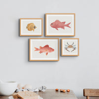 Vintage Fish Painting No. 3 | Fish Wall Art  - Framed
