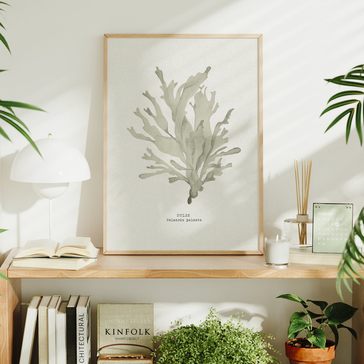 Seaweed Art Print | Dulse In Natural - Unframed