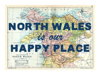 Personalised Vintage Map Print | Custom Location Gift | Favourite Place Art