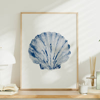 Set of Three Shell Paintings | Set of Shell Prints - Unframed
