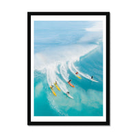 Surf Competition Photo | Surfer Photography Print - Framed Wall Art