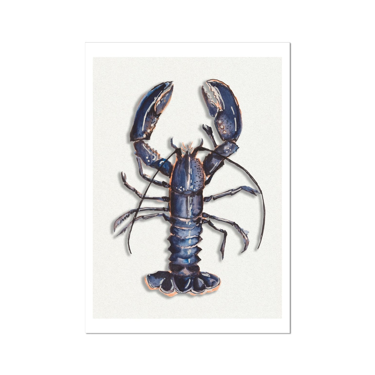 Lobster Painting | Fine Lobster Print