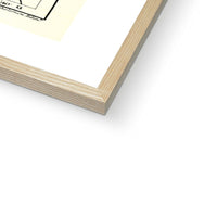 Stirling and Clackmannanshire Map Print - Framed