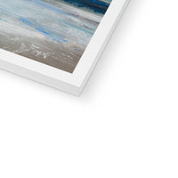 Celestial Shore | Coastal Visions Sea Painting Print - Framed Print -  beach painting