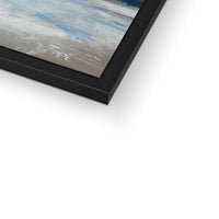 Celestial Shore | Coastal Visions Sea Painting Print - Framed Print -  beach painting