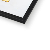 Let's Dance (Yellow) Lyric  on  Vintage Style Book Cover Print - Framed