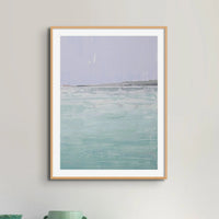 coastal beach painting of Padstow | Acrylic beach painting | unframed wall art
