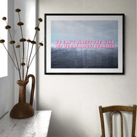 Adjust Our Sails - Framed Print Wall Art 45.00 Beach House Art