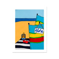 Aloha: Colourful Coastal Art - Unframed - Beach House Art