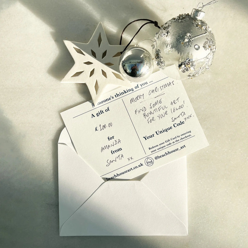 Beach House Art Gift Card