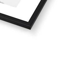 Bow Horizon (Black & White Photography) - Framed - Beach House Art