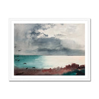Breaking Storm (Homer) - Framed Print Wall Art 45.00 Beach House Art