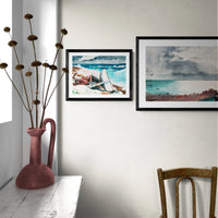 Breaking Storm (Homer) - Unframed Print Wall Art 18.00 Beach House Art