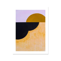 Deco Bay - Modern Coastal Art - Unframed - Beach House Art