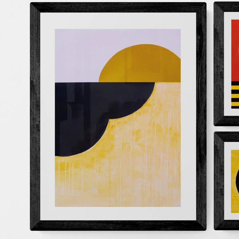 Deco Bay - Modern Coastal Art - Unframed - Beach House Art