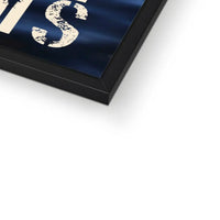 Good Vibrations No 1: Typography Art Print - Framed - Beach House Art