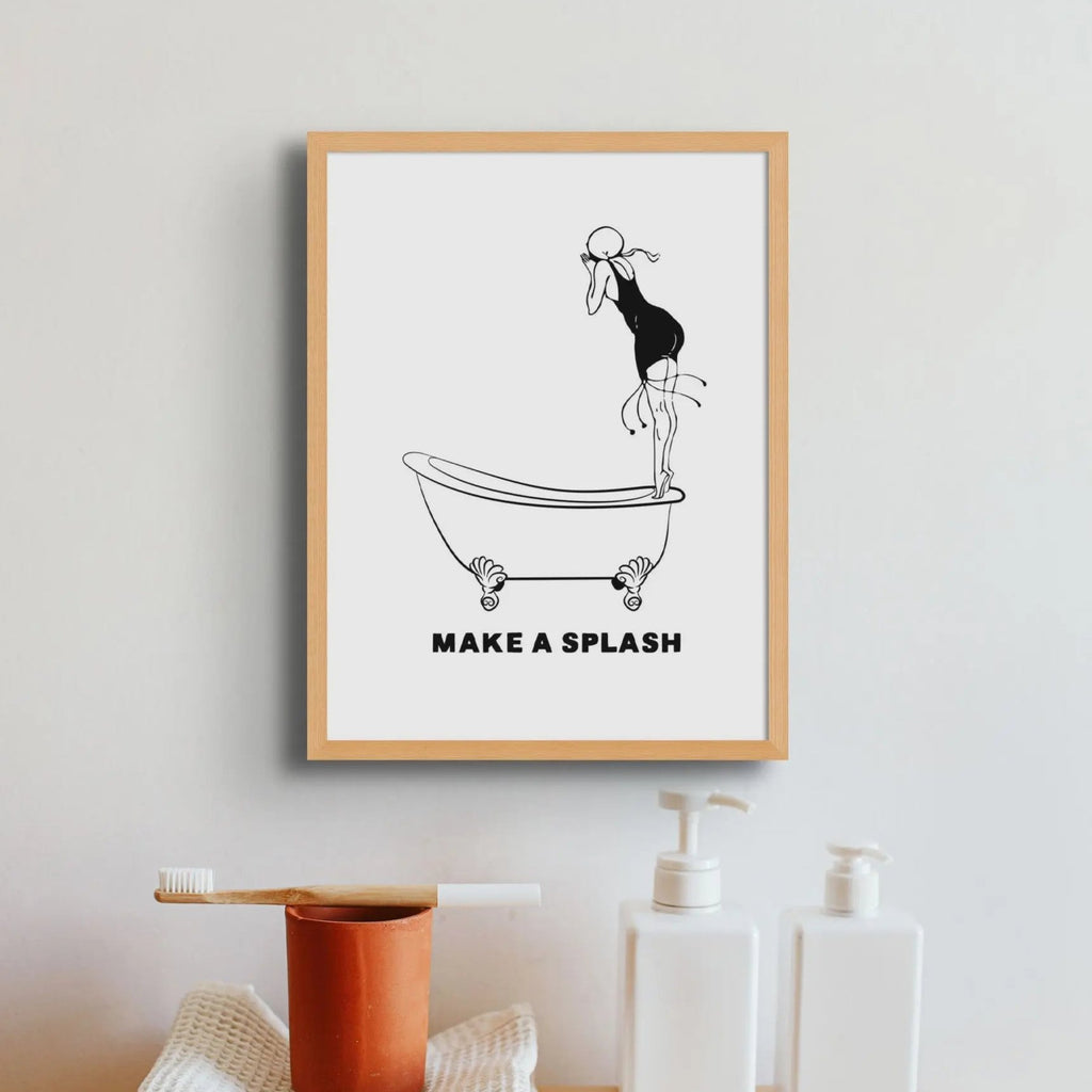 Bathroom artwork deals