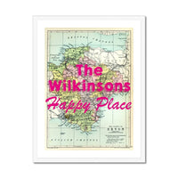The Wilkinsons Happy Place - Framed