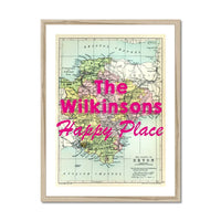 The Wilkinsons Happy Place - Framed