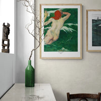 Ondine (Gauguin) - Unframed Print Wall Art 18.00 Beach House Art