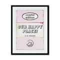 Our Happy Place Book Poster | Vintage Book Art Print - Framed Wall Art
