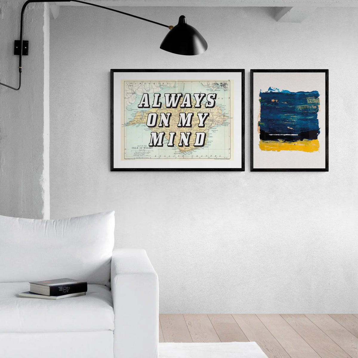 Palette Coast - Framed Print Wall Art 45.00 Beach House Art