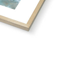 Pastel Break (Aerial Beach Photography) - Framed - Beach House Art
